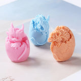 Dragon Egg Resin Mold Pendant Silicone DIY Crafts Tools