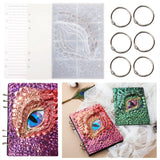 Dragon Eye Leather Book Cover Silicone Mold