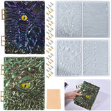 Dragon Eye Silicone Molds for Notebook Cover Resin Casting