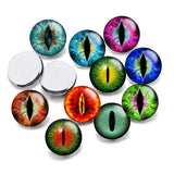 Dragon Eyeball Cat Eye Glass Cabochons DIY Making Accessories