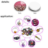 Dragon Eyeball Cat Eye Glass Cabochons DIY Making Accessories