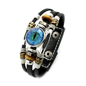Men's Evil Eye Multilayer Leather Bracelet