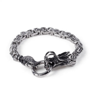 Dragon Domineering Men's Bracelet Stainless Steel