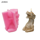 Dragon Head Candle Soap Mould DIY Epoxy Mold for Decorations