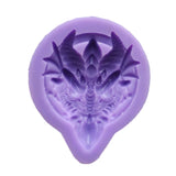 Dragon Head Fondant Silicone Mold Animals Baking DIY Mouss Mould