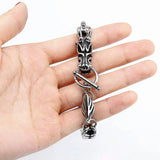 Dragon Head Men's Bracelet Stainless Steel Chain Punk Jewelry