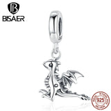 Dragon Jewelry 925 Sterling Silver Lucky Guardian Dragon Beads Charms