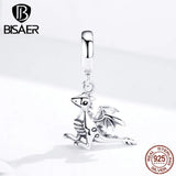 Dragon Jewelry 925 Sterling Silver Lucky Guardian Dragon Beads Charms