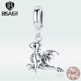 Dragon Jewelry 925 Sterling Silver Lucky Guardian Dragon Beads Charms