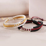 Hand-woven Dragon Knot Bracelet Multicolor Ethnic Wind Jewelry