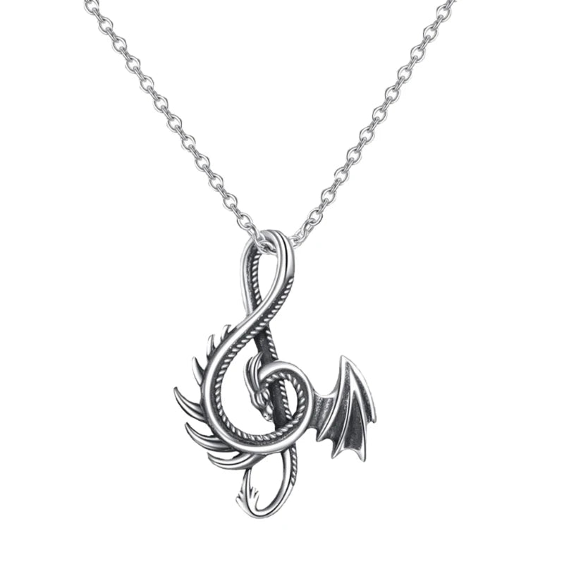 Dragon Pendant Necklace Women Choker Jewelry Birthday