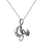 Dragon Pendant Necklace Women Choker Jewelry Birthday