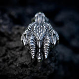 Dragon Pendant Necklace Vintage Jewelry Man Medieval Symbolic Necklace