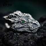 Dragon Pendant Necklace Vintage Jewelry Man Medieval Symbolic Necklace