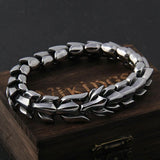 Dragon Scale Link Chain Bracelet Vintage Alloy Hip-hop Dragons Style Hand Chain
