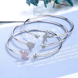 Dragonfly Butterfly Bracelet Cubic Zircon Love Girls Fine Jewelry Wedding
