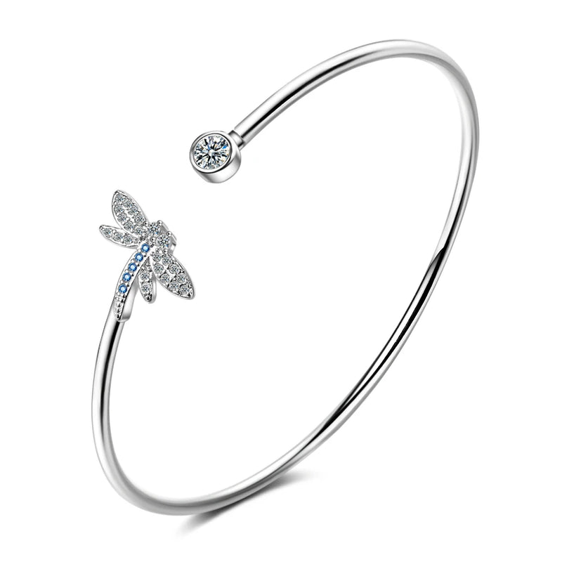Dragonfly Butterfly Bracelet Cubic Zircon Love Girls Fine Jewelry Wedding