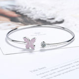 Dragonfly Butterfly Bracelet Cubic Zircon Love Girls Fine Jewelry Wedding