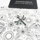 Dragonfly Charm Bracelet 925 Sterling Silver Bohemia Jewelry