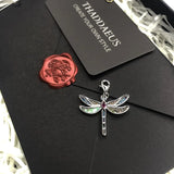 Dragonfly Charm Bracelet 925 Sterling Silver Bohemia Jewelry