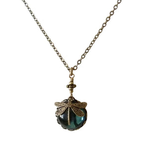 Dragonfly Pendant Choker Necklace Jewelry Dropship