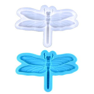 Dragonfly Silicone Mold Resin Keychain Pendant Crystal Epoxy Casting Mould
