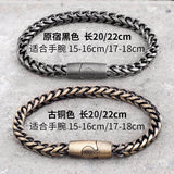 Dragons Bone Link Bracelet Stainless Steel Men's Jewelry