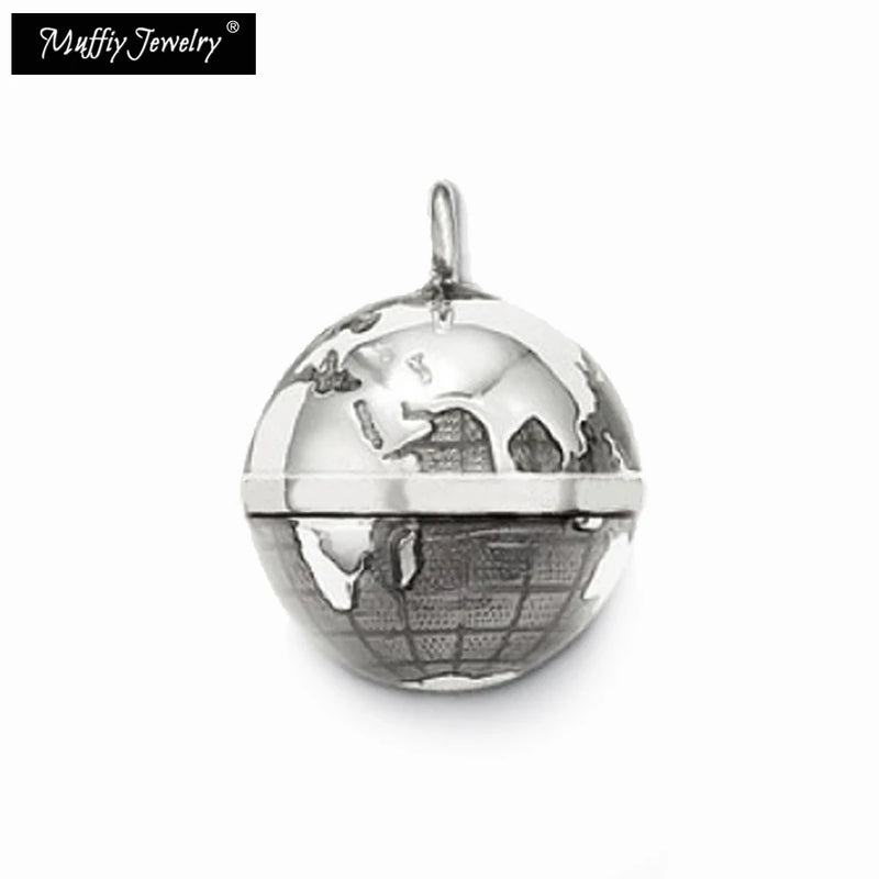 Drak Globe Pendant, Style Soul Good Jewelry For Women, 925 Sterling Silver