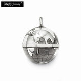 Drak Globe Pendant, Style Soul Good Jewelry For Women, 925 Sterling Silver