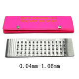 Tungsten Carbide Drawplate Wire Drawing 0.04-1.06MM Jewelry Tool