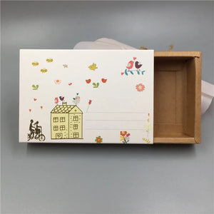 Colorful Christmas Candy Package Paper Box - 25Pcs/Lot