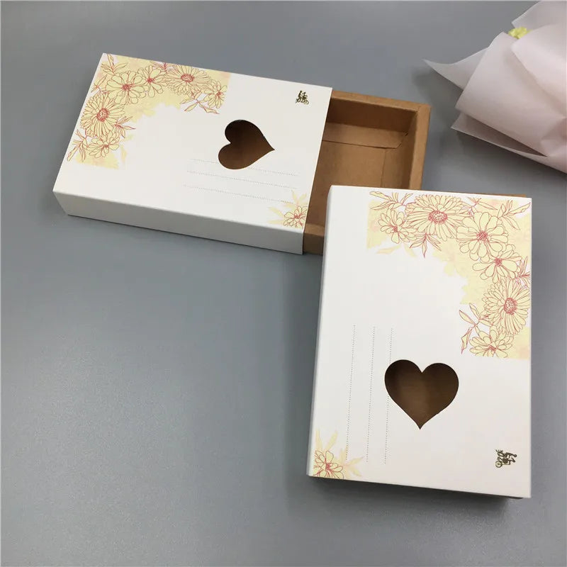Colorful Christmas Candy Package Paper Box - 25Pcs/Lot