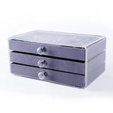 Acrylic Jewelry Display Box Organizer for Bracelet Earrings Ring