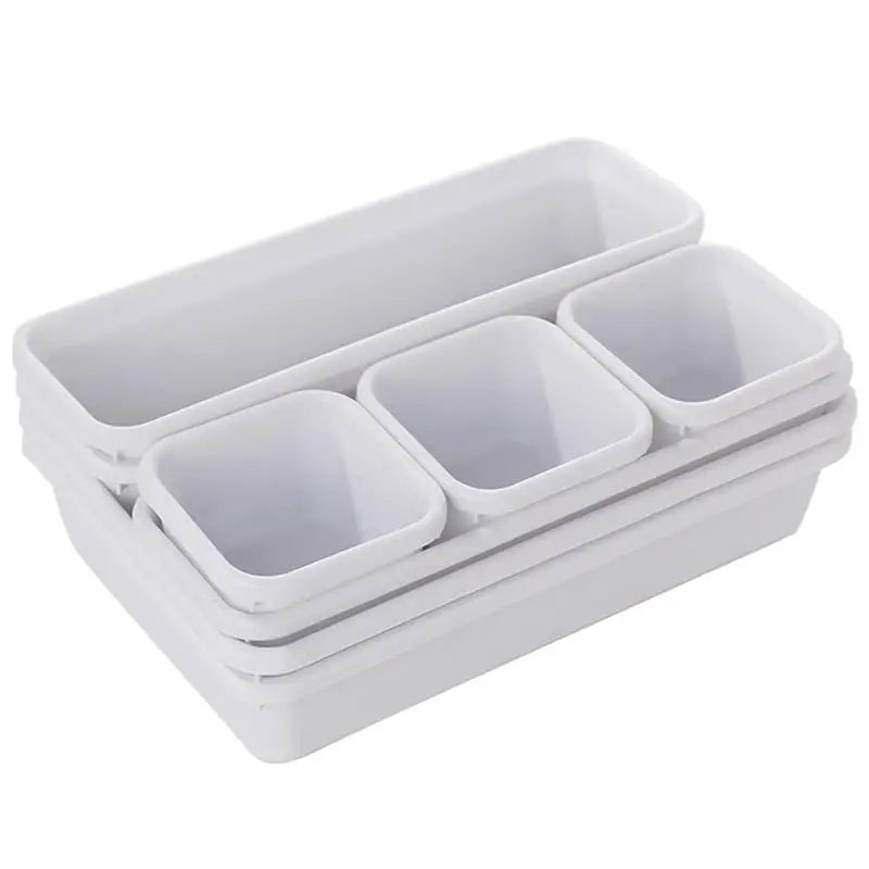 Drawer Organizer Trays Storage Box for Kitchen Bedroom Bathroom