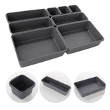Drawer Organizer Trays Storage Box for Kitchen Bedroom Bathroom