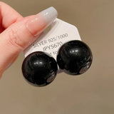 Vintage Pearls Stud Earrings Sweet Hot Jewelry