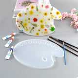 Resin Mould Casting Palette Silicone DIY Crafts Tools