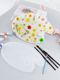 Resin Mould Casting Palette Silicone DIY Crafts Tools