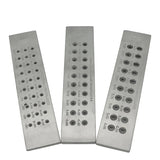 Metal Wire Draw Plate Jewelry Making Tools Rectangle Holes