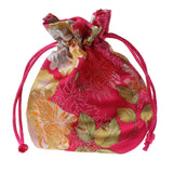 Chinese Flower Embroidery Jewelry Bag Organizer