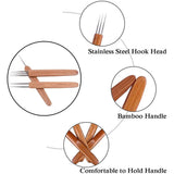 Dreadlock Crochet Hooks Set for Braid Hair & Crafts