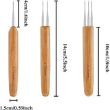 Dreadlock Crochet Hooks Set for Braid Hair & Crafts