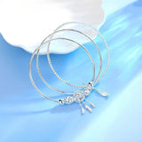 Dream Catcher Bracelet Solid Copper Silver Plated Ladies Birthday Gift Jewelry