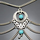 Dream Catcher Drape Chain Bangle Bracelet Armband Upper Arm Cuff