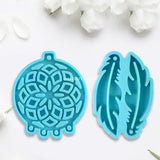 Feather Earrings Resin Mold DIY Crafts Casting Tools
