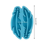 Feather Earrings Resin Mold DIY Crafts Casting Tools