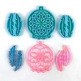 Feather Earrings Resin Mold DIY Crafts Casting Tools