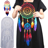 Dream Catcher Resin Mould for Keychain DIY Jewelry Pendant