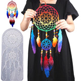 Dream Catcher Mirror Silicone Mold DIY Epoxy Resin Molds