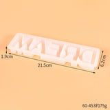 Letters Silicone UV Resin Mold for Jewelry DIY